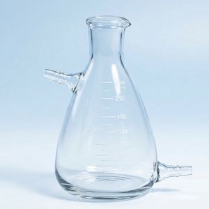 Frasco de Filtración al Vacío de Vidrio Borosilicato Premium de 1000 ml, con Brazo de Doble Lado, Pared Gruesa y Resistente, para Laboratorio y <span class=keywords><strong>Química</strong></span> - Product Image 4