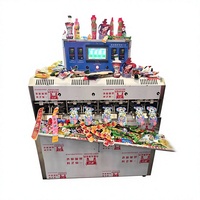Machine de remplissage et de scellage de jus de fruits à 8 buses, machine de remplissage de sachets de jus