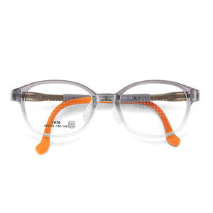 Montures de lunettes pour enfants Tr90 48-19-135-145, branches réglables avec plaquettes de nez en silicone, origine Danyang - Product Image 1