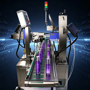 Machines de marquage laser intérieur/extérieur pour flacons et boîtes cosmétiques, machine intégrée de collecte de données, traçabilité un article-un code - Product Image 4