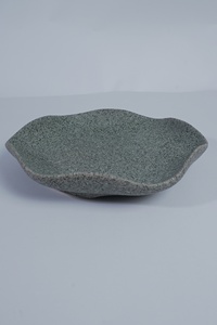 Nordic Granite Stone Tableware Creative Ruffled <b>Ceramic</b> <b>Plate</b> Hotel Dinner <b>Plate</b> Family <b>Plate</b> - Product Image 5