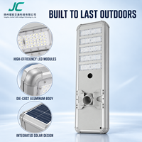 Lampadaire solaire tout-en-un 40W 50W à LED haute efficacité pour l'éclairage routier, communautaire et municipal