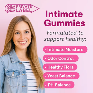 Gummies Probiotiques pour Femmes OEM ODM, 60 Unités, avec Érable Rouge, Prébiotique XOS, 4 Souches de Lactobacillus, Saveur Ananas - Product Image 4