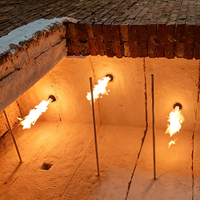 Four d'essai de résistance au feu vertical intégré NH-XL |   Porte coupe-feu à cloisonnement vertical GB/T 9978