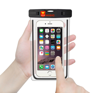 กระเป๋าโทรศัพท์มือถือกันน้ำใช้ได้กับสมาร์ทโฟนทุกรุ่นทำจาก PVC ใสใช้งานได้กับโทรศัพท์ทุกรุ่น - Product Image 1