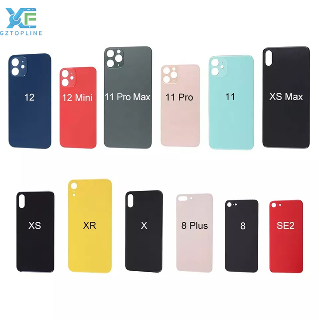 Mobile Phone Battery Back Cover Back Glass for Iphone 6G 15 Pro Max Series Rear Glass Replacement