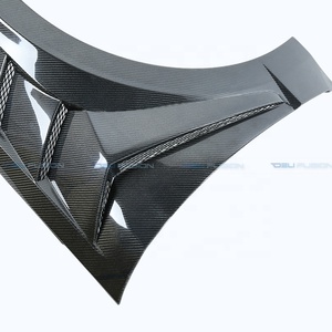 Aile avant ventilée en fibre de carbone style Xmotion pour Hyundai Sonata N Line JW DN8 2021-2023 - Product Image 3