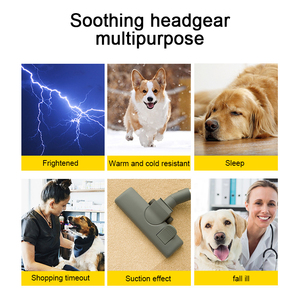 Protectores Auditivos Multifuncionales para Perros, para Aliviar la Ansiedad, Protección Auditiva, Orejeras para Perros, Protección Contra el Ruido, Cubierta Calmante para la <span class=keywords><strong>Cabeza</strong></span> del <span class=keywords><strong>Perro</strong></span> - Product Image 3