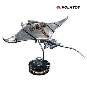 NIKOLATOY Edición Limitada - Adorno Metálico Mecánico Modelo Manta Ray - En Stock - Product Image 3