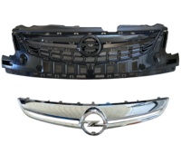 OE 13286001 475498858 Nouvelle garniture chromée de calandre avant de haute qualité pour Opel Corsa D (2009-2016) Pièces automobiles