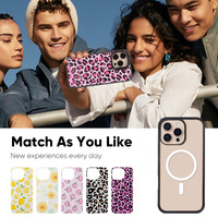 Carcasa Magnética Personalizable y Resistente con Impresión UV y Patrón de Sublimación 3D para iPhone 16 Pro Max