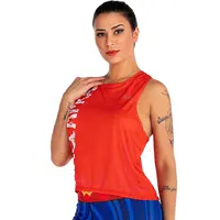 Camiseta sin mangas con estampado 3D para mujer, ropa de gimnasio, chaleco deportivo para mujer
