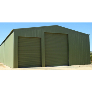 Cobertizo de almacén prefabricado con panel <span class=keywords><strong>solar</strong></span> instalado/planta de taller de cobertizo de almacenamiento de edificio de granero de metal - Product Image 4