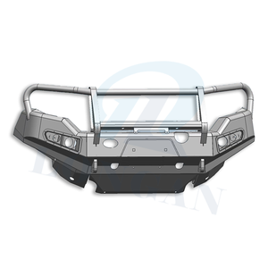 Hilux บัมเปอร์หน้า<span class=keywords><strong>2021</strong></span> Hilux,บั๊มเปอร์ด้านหน้าและด้านหลังบาร์กันชนสำหรับ Mitsubishi 2022 Triton L200พร้อมไฟสองดวง - Product Image 5