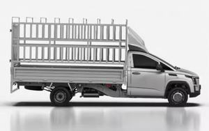 热销五菱G210P载货卡车，带桩体EEC电动货车53.58kwh新能源电动汽车货物围栏LHD - Product Image 6