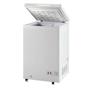 Congélateur coffre électrique Smad 95L en aluminium gaufré, pour usage hôtelier, commercial et domestique - Product Image 1