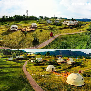 Dôme <span class=keywords><strong>de</strong></span> glamping sur mesure 12m <span class=keywords><strong>avec</strong></span> cuisine et salle <span class=keywords><strong>de</strong></span> bain modulaires à triple couche pour les entreprises hôtelières et le <span class=keywords><strong>camping</strong></span> en gros, à retour sur investissement élevé - Product Image 5