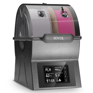 <span class=keywords><strong>Sovol</strong></span> Boîte de séchage de filament améliorée SH02 en vente, support de bobine d'imprimante 3D, compatible avec PLA PETG TPU ABS 1.75/2.85mm - Product Image 1