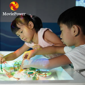 Juego <span class=keywords><strong>de</strong></span> proyector virtual AR Education 3D Indoor Playground Sand Beach Interactive Magic Projection 3D Sandbox Games - Product Image 6
