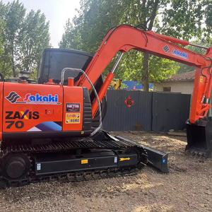 รถขุดไฮดรอลิกแบบตีนตะขาบฮิตาชิ ZX70 มือสอง, รถขุดฮิตาชิ 70 มือสองสำหรับขาย, สภาพดี - Product Image 2