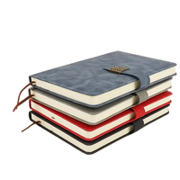 160gsm bambou papier cuir personnalisé moleskine-cahier 2025 journal personnalisé coran journal couverture noire a6 cahier en gros