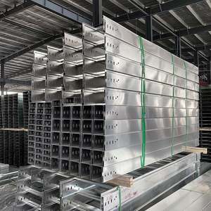 รางเคเบิลไฟเบอร์กลาส FRP GRP ทนไฟ ป้องกันการกัดกร่อน CE สำหรับโรงงานเคมีและปิโตรเคมี - Product Image 1