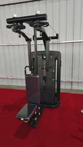 Uso comercial Acero ajustable 200kg Cargador grande Pila de peso Disponible Entrenamiento de fuerza Mariposa Pin Máquina de selección de carga - Product Image 2