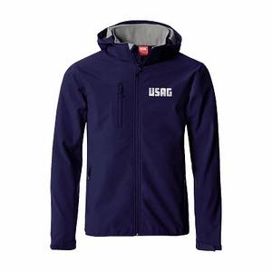 Veste de sécurité Usag 3708 B taille XL, entièrement zippée, à capuche, pour travaux en extérieur - Product Image 1