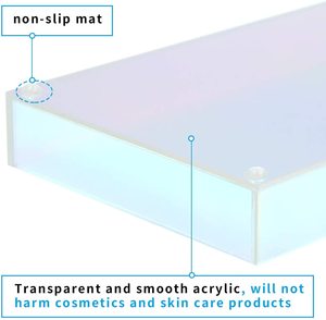 Mécanisme tiroir flottant en acrylique, organisateur pour maquillage coloré, pour tous les produits cosmétiques, petites choses - Product Image 3