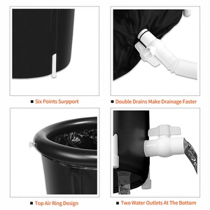 Bañera de inmersión fría Bañera plegable <span class=keywords><strong>para</strong></span> adultos Bañera portátil Baño de hielo 80*80CM - Product Image 5