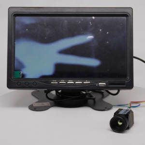 יוניונטק מיני 256*192 cvbs דיגיטלי h264 וידאו מודול מצלמה 4 מ "מ/9 מ" מ 12um מודול תרמי dc12v עבור מזל "ט להשתמש מחיר זול - Product Image 3