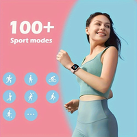 SENBONO ZL54CJ Montre Connectée Carrée Appel BT Fréquence Cardiaque Mode Sport Suivi d'Activité Étanche pour Hommes IOS Android