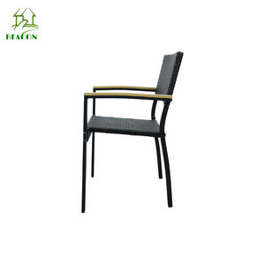 Venta al por mayor barato nórdico apilable al aire libre sillón moderno hotel al aire libre Silla de comedor para <span class=keywords><strong>jardín</strong></span> - Product Image 3