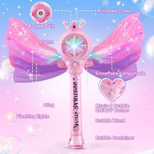 Baguette à bulles électrique Ys Toys avec lumière et musique, machine à bulles magique automatique pour enfants, fête en plein air - Product Image 4