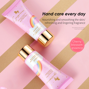 Crema hidratante para manos <span class=keywords><strong>Baser</strong></span> Cherry Blossom, nicotinamida, nutritiva, rejuvenecedora, antiagrietada, loción antirugosa - Product Image 2