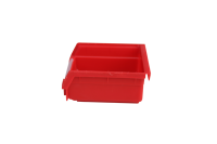 Boîte de rangement rectangulaire en plastique moulé par injection avec logo gratuit, emballage en carton empilable pour le stockage de pièces