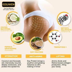 Crème Amincissante et Raffermissante pour le Corps Femme – Formule Naturelle, Bio, Végane et Écologique pour Remodeler les Fesses, les Hanches et les Jambes, Réduire la Cellulite - Product Image 2