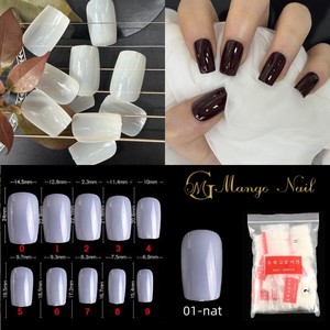 Chuyên Nghiệp Nhân Tạo Giả Nail Mẹo 500Pcs Pháp Vuông Nail Mẹo Đóng Gói Rõ Ràng Pháp Làm Móng Tay Nail Tip Hướng Dẫn - Product Image 6