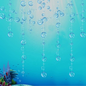 Bong Bóng Vòng Hoa dưới nước Bong Bóng Treo <span class=keywords><strong>Streamer</strong></span> dưới biển bong bóng trắng vòng hoa cho ít trang trí bên Nàng Tiên Cá - Product Image 6