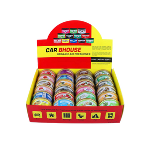 Profumo per Auto Originale Personalizzato Biologico in Blocco, Deodorante per Auto in Fibra di Legno, Profumatore per Auto 60 Giorni - Product Image 1