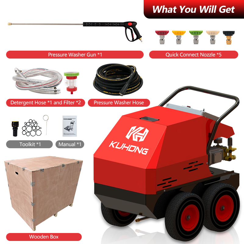 electric hot water pressure washer