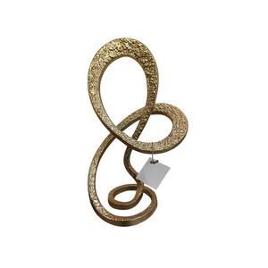 Escultura de Arte Geométrica Moderna de Metal para Colgar en la Pared, Forma Irregular, Decoración para Sala de Estar, Hecha a Mano, Decoración Contemporánea para el Hogar - Product Image 1
