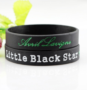 Pulsera de Silicona Personalizada con el Logotipo de Avril Lavigne, Brazalete Elástico para Eventos, Regalo Publicitario y Motivacional - Product Image 2