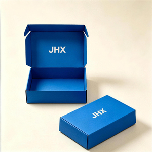 JHX Eco-Friendly Rigid Paperboard <b>Box</b> with Magnetic Closure and Handle High-End UV Printed Logo Gift Packaging - Product Image 1