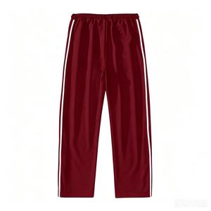 <span class=keywords><strong>Pantaloni</strong></span> Sportivi Casual da Uomo di Alta Qualità <span class=keywords><strong>con</strong></span> Strisce Laterali, Bottoni, <span class=keywords><strong>Vita</strong></span> Elastica, Gamba Dritta e Vestibilità Comoda per Uso Quotidiano e Sportivo - Product Image 3
