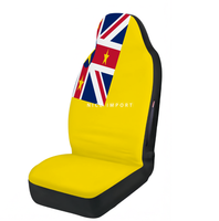 Housses de siège de voiture à motif drapeau Kosrae, housses de siège tendance pour l'intérieur des voitures, ajustement universel pour la plupart des voitures, berlines, camions, SUV