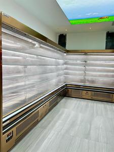 Kemer nhiều lớp tùy chỉnh đứng thương mại đồ uống và phục vụ Máy làm lạnh mở hiển thị trường hợp - Product Image 4