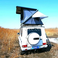Nouveaux accessoires de voiture 4x4 Camping tout-terrain extérieur Tente de toit en toile Tente en aluminium à coque dure en forme de Z