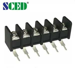 Barrier Type Terminal Blocks With PCB Screw Bent Solder Pin For LED Power Control