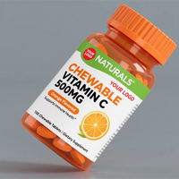 Tablet Vitamin OEM, 100 tablet kunyah kekebalan tubuh sehat